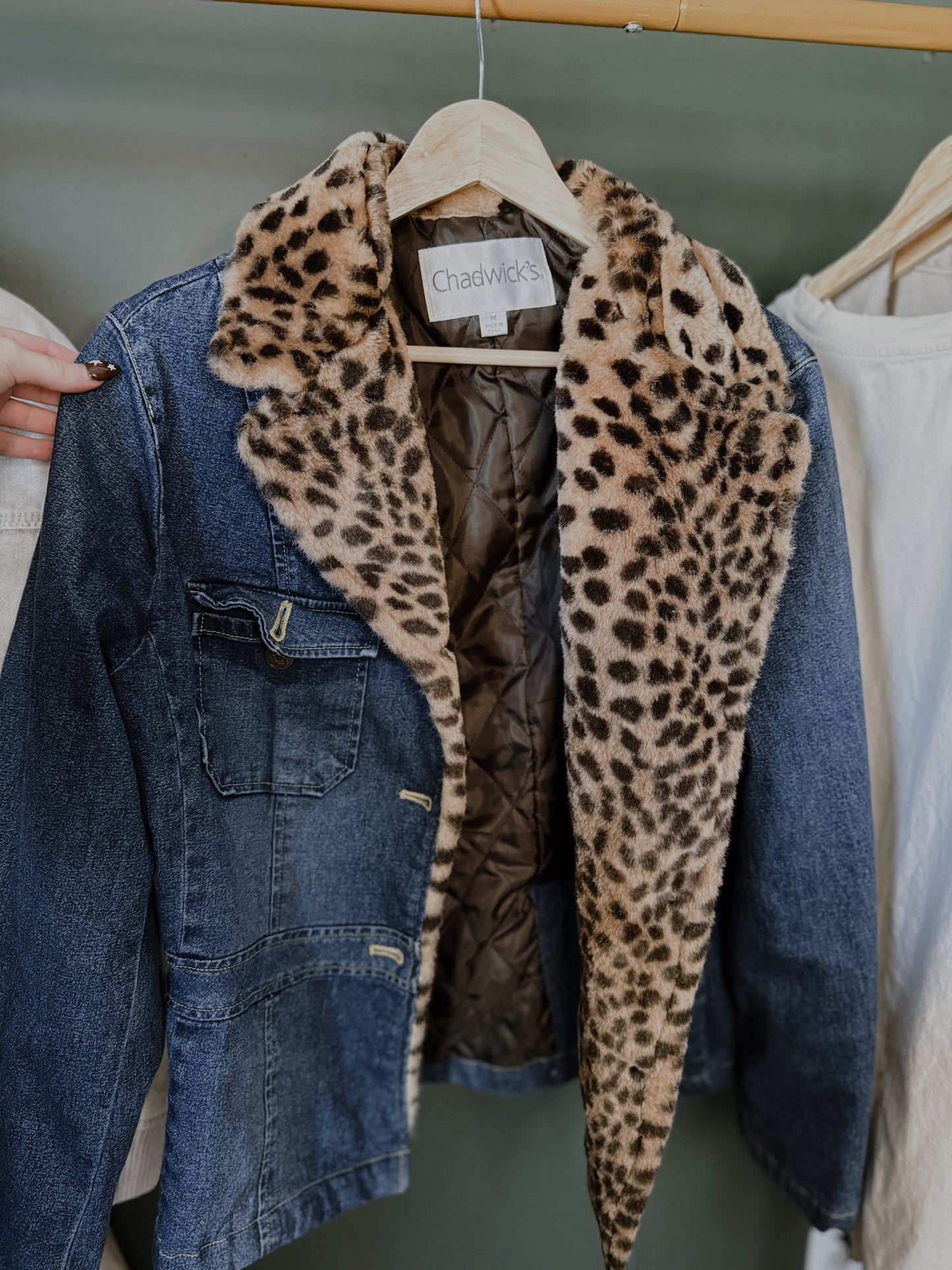 The Noa Jacket (thrifted chadwicks)