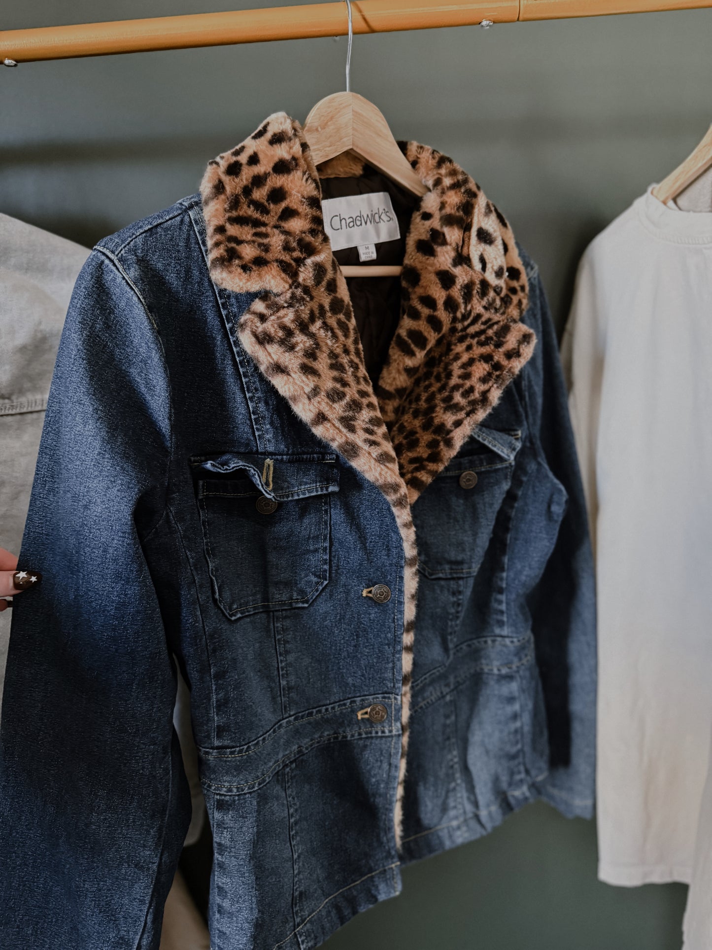 The Noa Jacket (thrifted chadwicks)