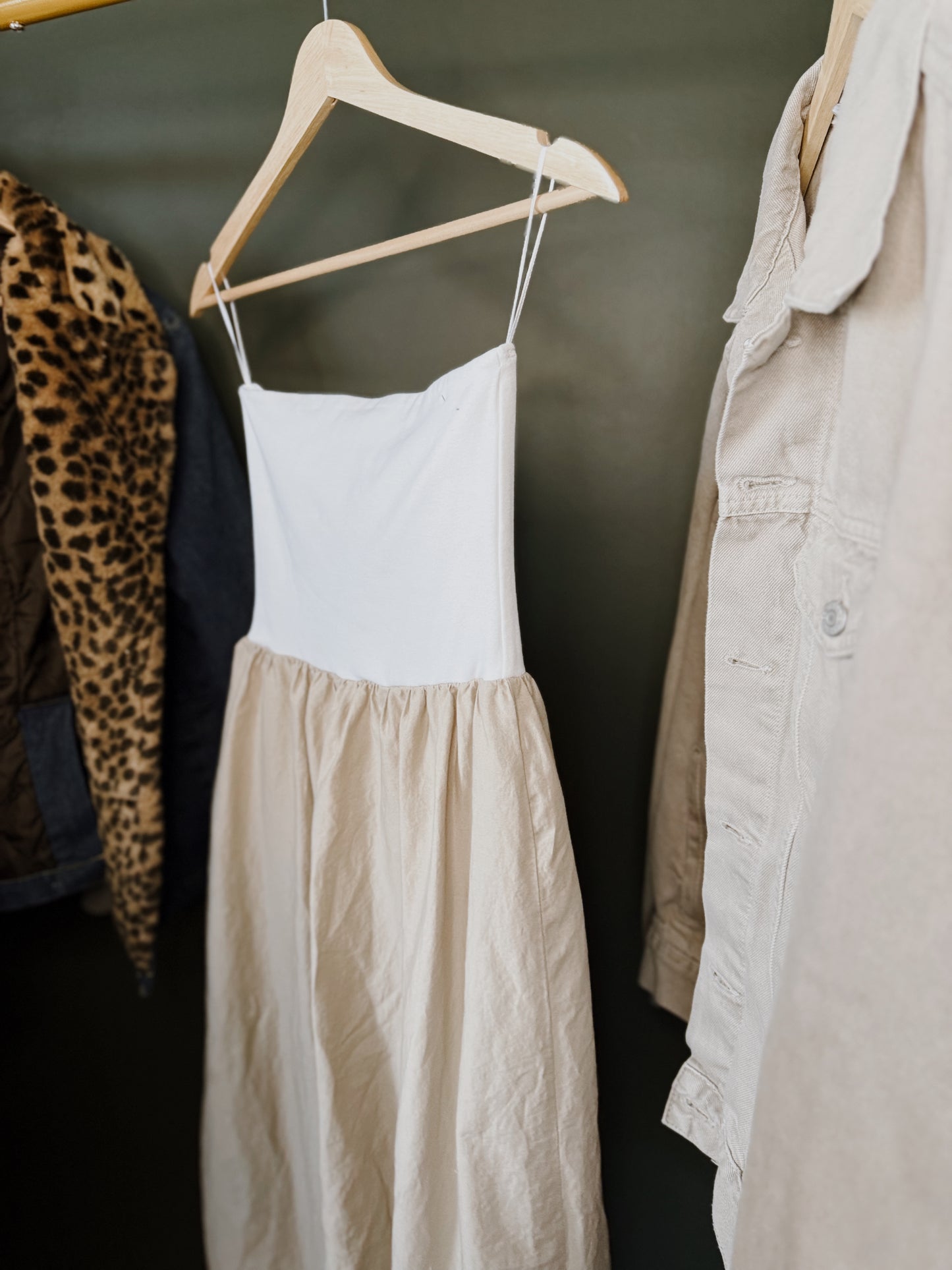 Honey Drift Dress ( Thrifted Zara)